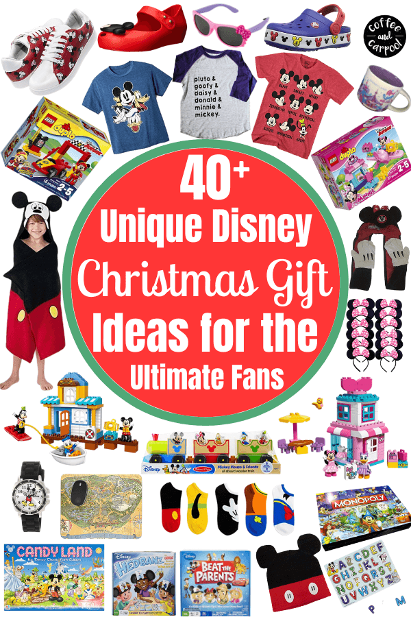 Perfect Disney gifts for the ultimate Disneyland fan and Disney fan #disney #disneylovers #disneygifts #disneylandgifts #holidaygifts #holidaygiftsforkids #coffeeandcarpool