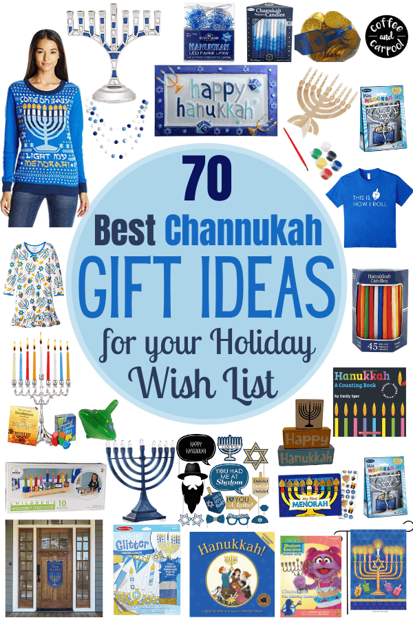 70 of the best gift ideas to celebrate Hanukkah #Hanukkkah #Giftideas #holidaygifts