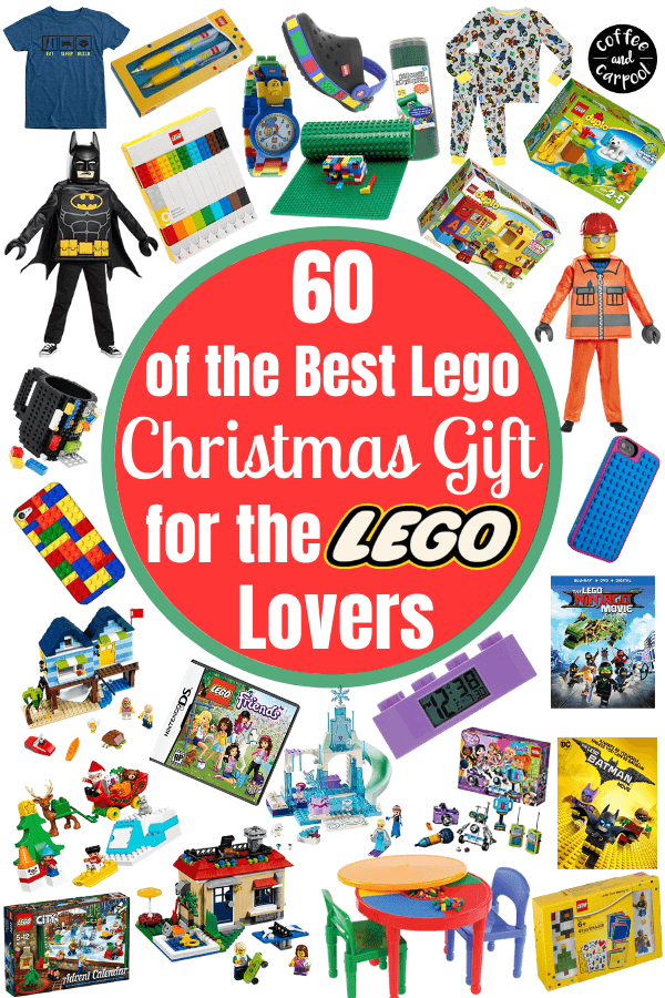 Have an ultimate lego lover in your life? This list of lego gifts is perfect for lego lovers #lego #legobuilders #legogifts #legoholidaygifts #legos #coffeeandcarpool #holidaygiftguides 