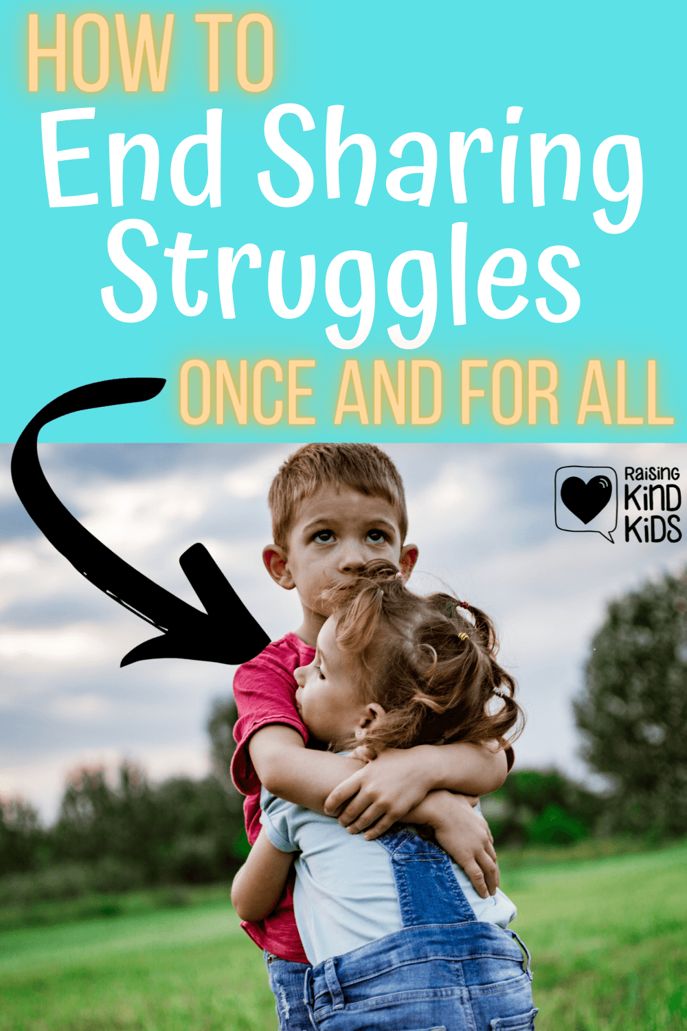Sharing only truly happens when kids are not forced to share. To end sharing struggles try this instead. 
