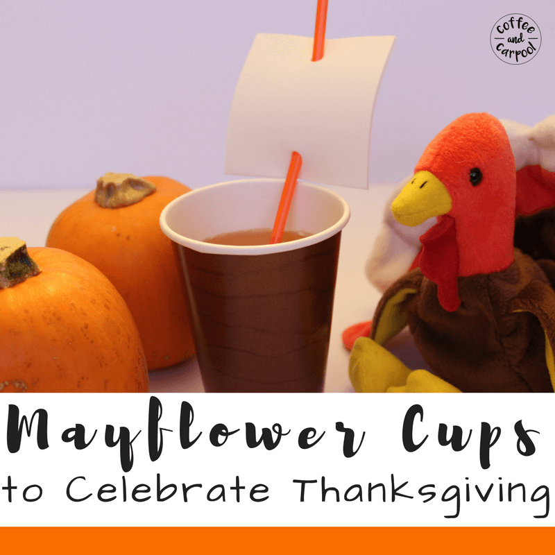 Want a fun way the kids can celebrate Thanksgiving? Make these Mayflower cups and get into the Pilgrim spirit this Thanksgiving. #thanksgivingcraft #thanksgivingkids #thanksgivingkidstable #mayflowercup