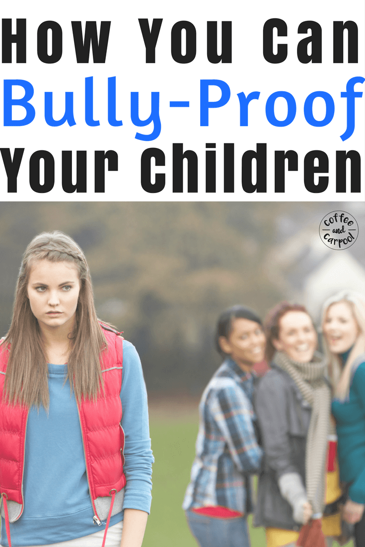 Bully-proof your kids with these 14 tips to help prevent bullying and help stop bullying. #bullyprevention #stopbullying #endbullying