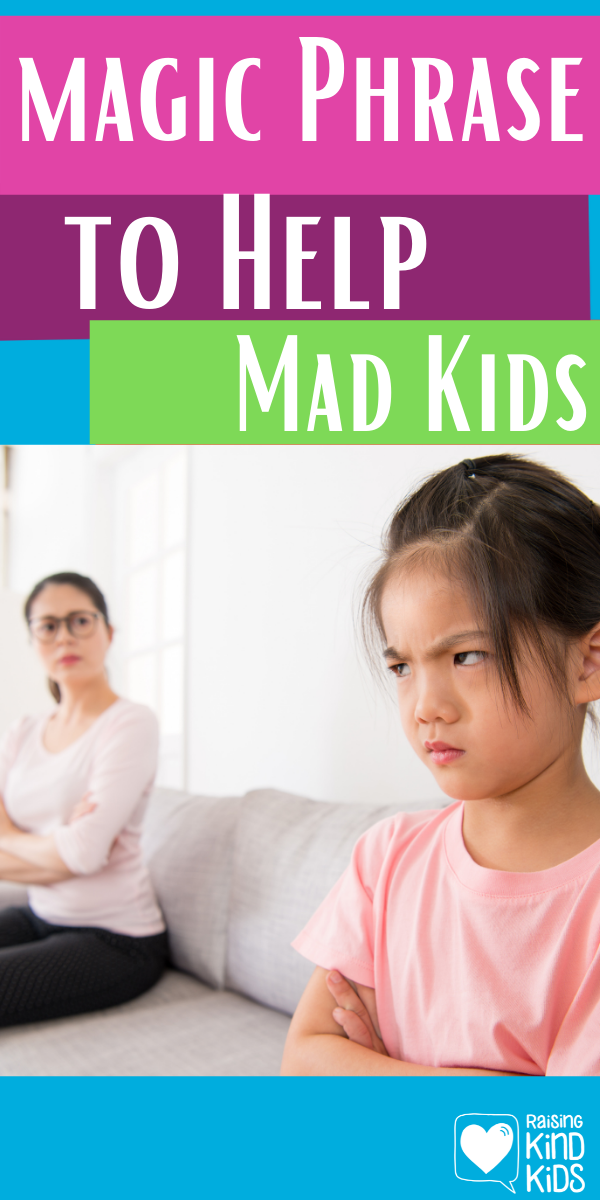 Parenting a strong-willed child or a sassy kid or a hormonal tween. Use this magic phrase to help end the power struggles and the attitude problems. #tweens #strongwilledkid #parentingadvice #positiveparenting