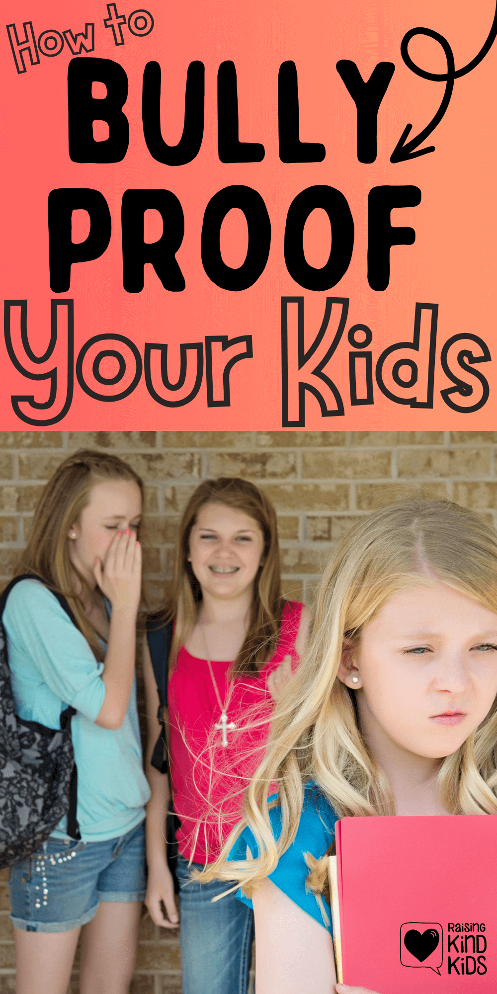 Bully-proof your kids with these 14 tips to help prevent bullying and help stop bullying. #bullyprevention #stopbullying #endbullying