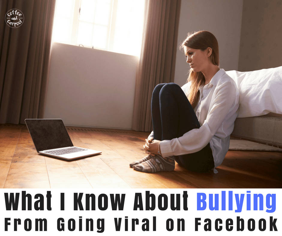 What I learned about cyberbullying and bullying prevention from having a viral on Facebook. And here's what you need to know about bully prevention. #bullyprevention #cyberbullying #bullying #bullies