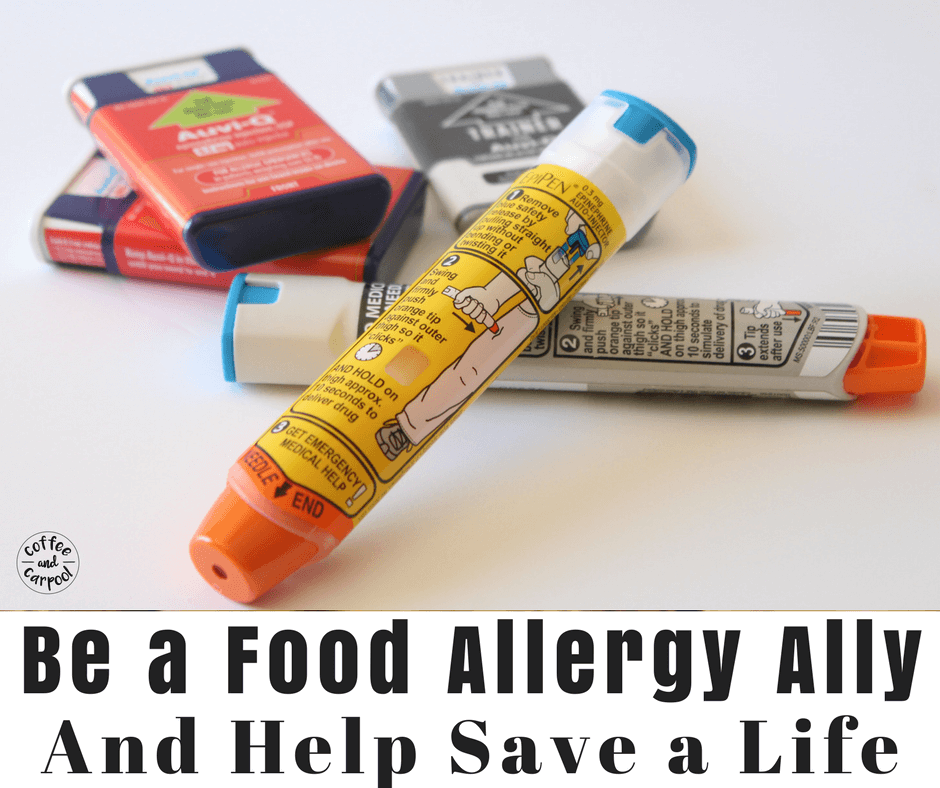 Be a food allergy ally and know what to do if you spend any time with a child who has a food allergy. This information could save a life. Food allergy parents need you to know this. #foodallergyawareness
