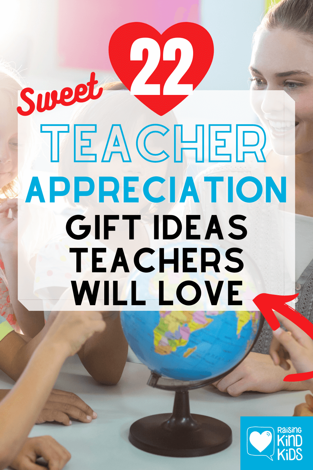 For teacher appreciation gift ideas, try one of these 22 sweet and thoughtful gift ideas to let your child's teacher know how much you value them. #teacherappreciation #thankateacher #teachergiftideas #giftguides #giftideas #teachergifts #coffeeandcarpool #freeprintable