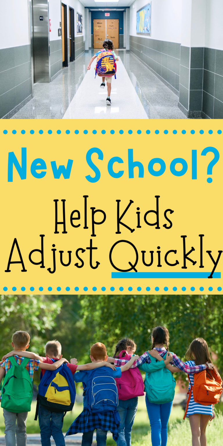 New School? How to Help Your Kids Adjust to a New School Quickly