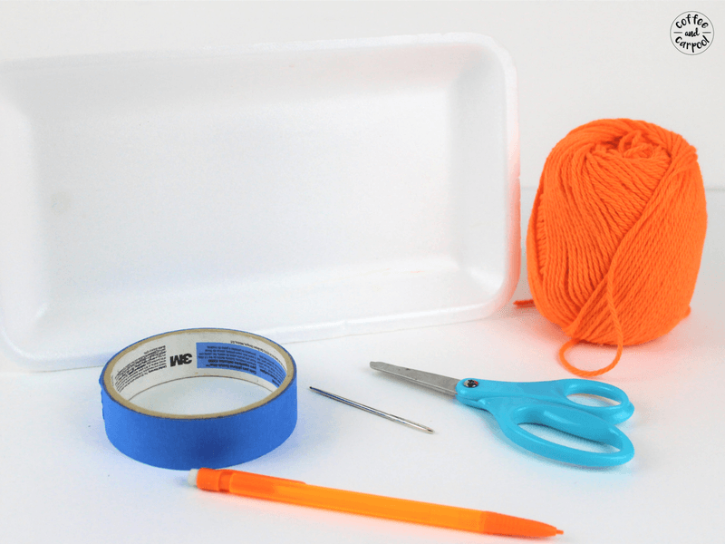 Teach kids to sew with this pumpkin sewing craft perfect for fall, Halloween, and Thanksgiving. #halloweencraft #pumpkincraft #pumpkinsewing #learnhowtosew #fallcraft #kidscrafts #Halloween #fall #autumn