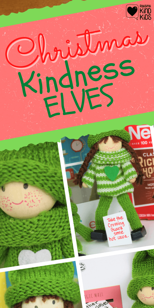 Spread the Christmas spirit and joy with the Kindness Elves at Christmas #kindnesselves #kindkids #christmastraditions #coffeeandcarpool