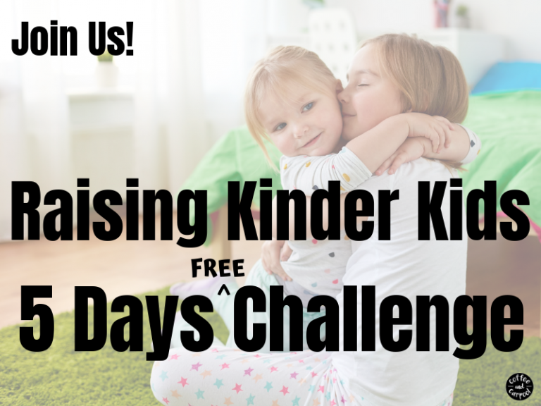 Kind Kids Challenge Sign Up - Coffee and Carpool: Intentionally Raising ...