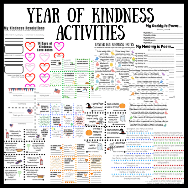 Year of Kindness Activities