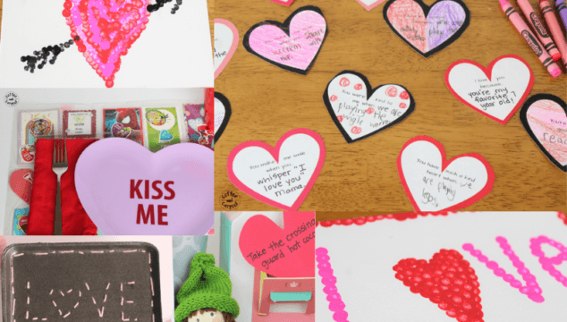 These Valentine's Day activities are a perfect way to celebrate Valetnine's Day with kids and include activities, arts, crafts and kindness activities #Valentinesday #valentinesart #valentinescrafts #valentinesdayprojects #valentinesprojects