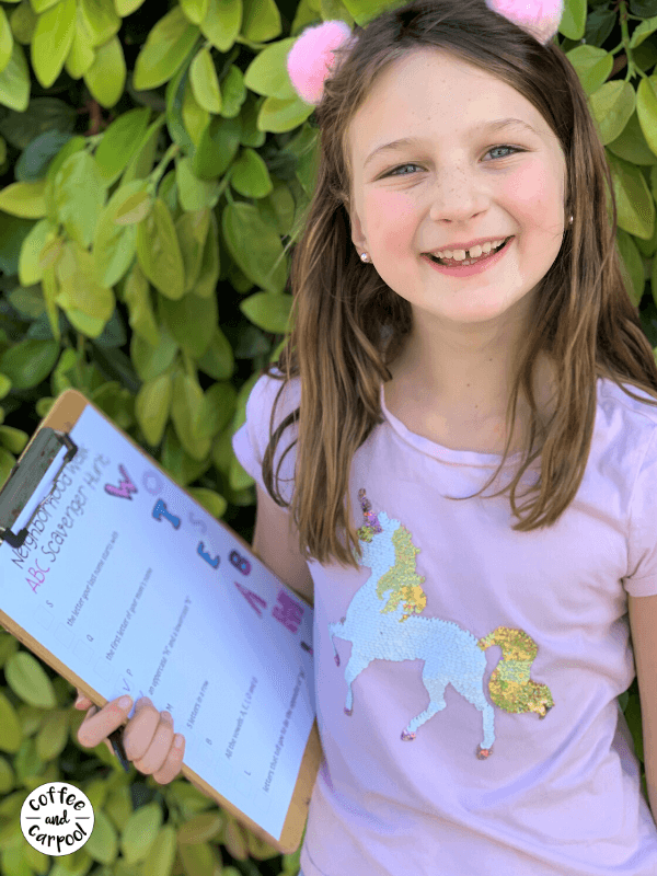 When you go on your next family walk, take one of these printable neighborhood walk scavenger hunts to make the family walk more fun.