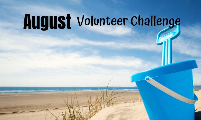 Spread Kindness this August with this family friendly Volunteer Challenge you can do with your kids to help students get school supplies they don't have access to. #volunteerchallenge #volunteeringwithkids #schoolsupplydrive #volunteers #kindnessactivitiesforkids