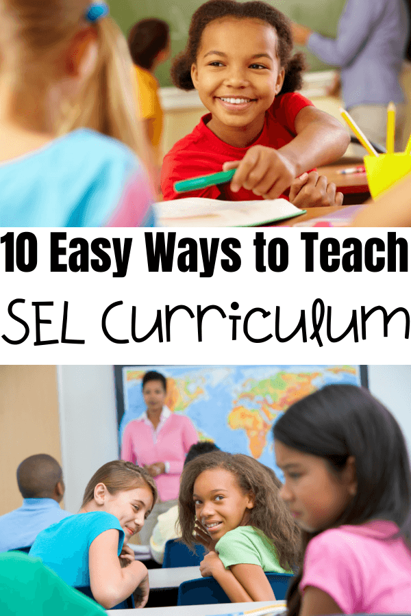 10 Simple ways to teach sel curriculum for elementary and preschool. Teaching kindness and compassion in our classroom is essential to creating a classroom community that is bully proof and a safe space for students to learn. #sel #selcurriculum #socialemotionalcurriculum #socialemotional #teachingkindness #teachkindkids #