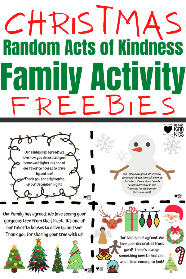 This Christmas random acts of kindness idea is the perfect way to also spend time as a family and create a new Christmas tradition for your family. You and your kids can spread kindness and Christmas cheer this December with these Random Acts of Kindness Christmas Ideas #randomactsofkindness #christmastraditions #randomactsofkindnesschristmas #christmasrandomactsofkindness #christmaskindnessforkids