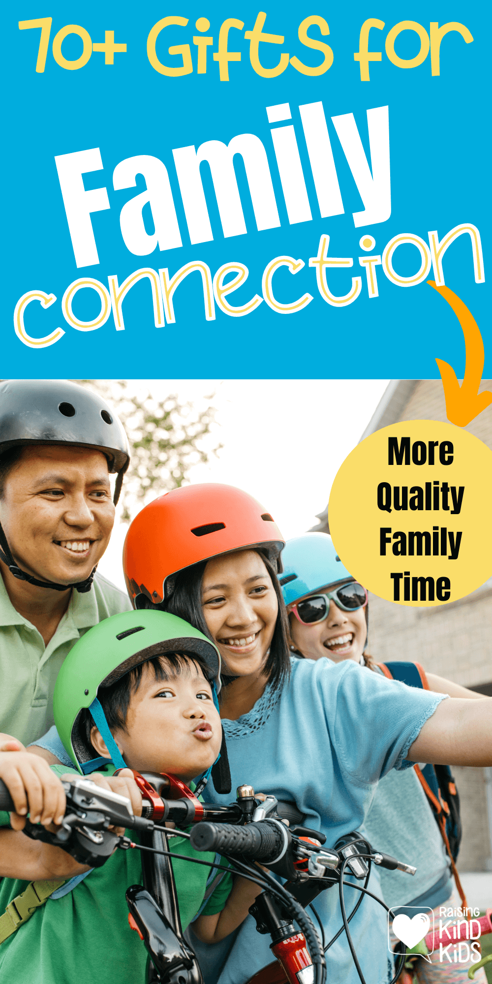 Create more quality family time with these family time ideas at home and gifts to build a strong family identity. #familytime #qualityfamilytime #familyidentity