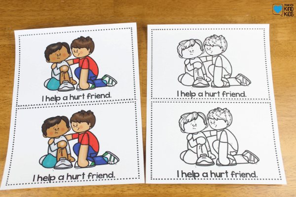 Use this kindergarten emergent readers set to help students with sel learning and character education. 
