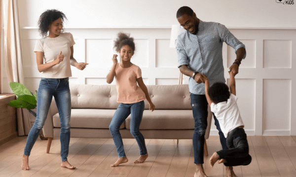 These 10 family bonding activites at home are the perfect way to stay indoors but connect as a family. These family fun ideas at home will help you build a strong family identity and focus on what's really important: family.