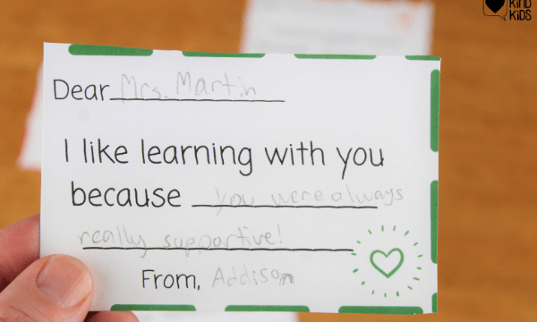 Show teachers and school staff appreciation with these kindness appreciation thank you notes for educators