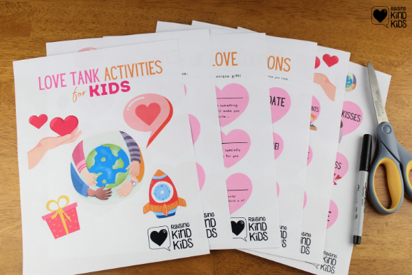 Use these Love Coupons for each Love Language to connect with your kids in meaningful ways.