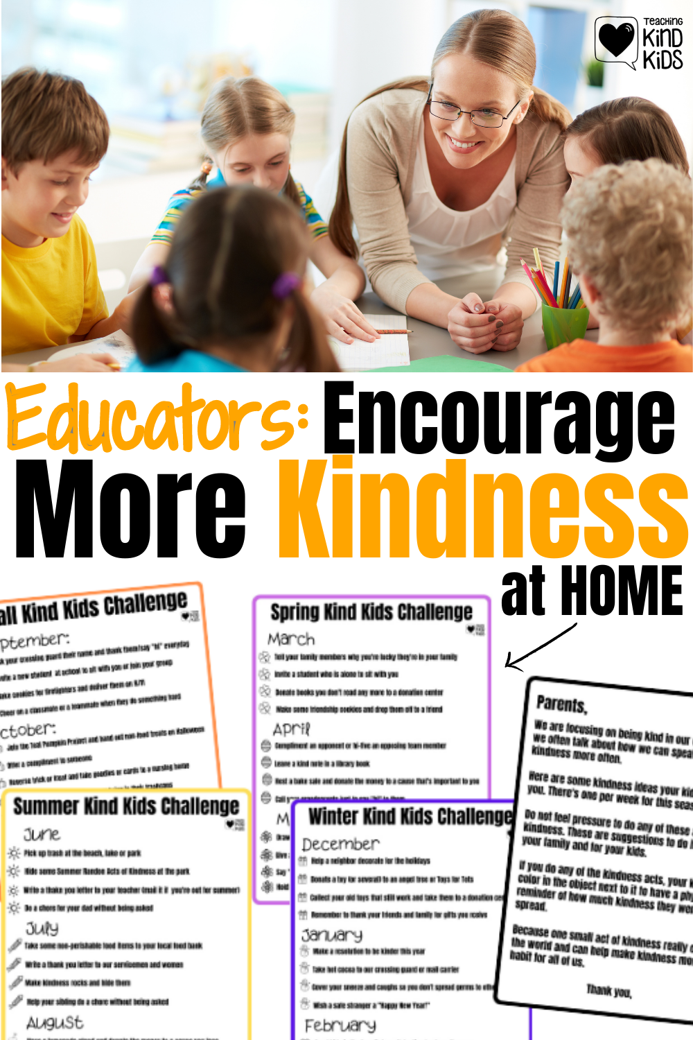 Encourage more kindness at home with your students and their families. Educators can send home these seasonal kindness printables and family connection letter to encourage families to speak and act with kindness together.