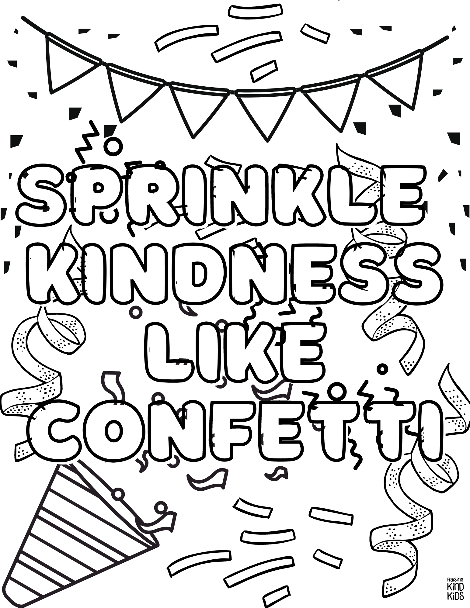 Kindness Coloring Pages 20   Coffee and Carpool Intentionally ...