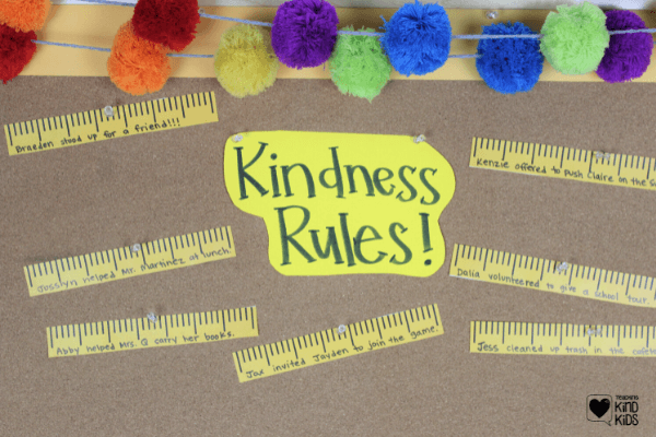 kindness rules bulletin board 6