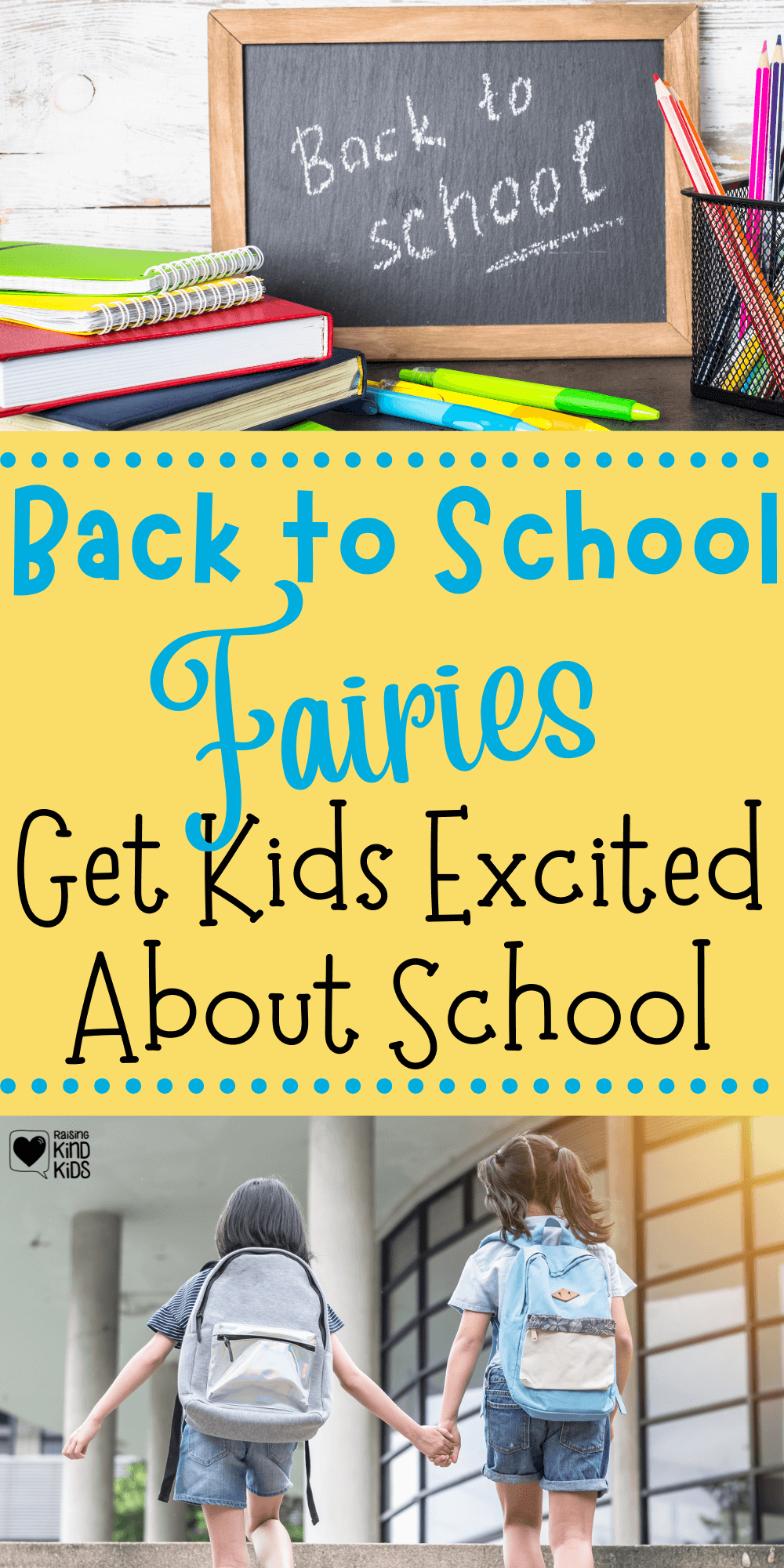 How to get kids excited about school with a visit from the back to school fairies #backtoschool #backtoschoolfairies #newschoolyear #excitedaboutschool #backtoschooltime #backtoschooltips #btstips #coffeeandcarpool #fairies