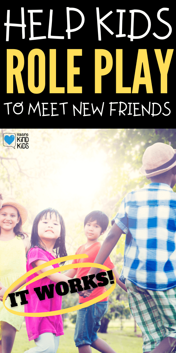 Help kids make new friends with this role playing freebie printable to help prepare kids with words they can use to introduce themselves to new friends.