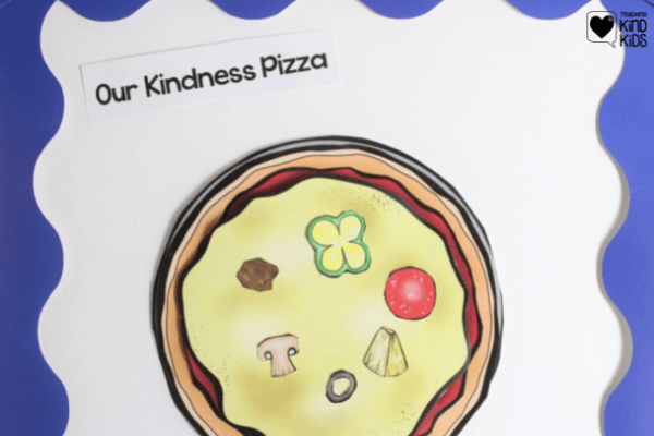 Use this Pizza Kindness to celebrate, reward and encourage more classroom kindness.