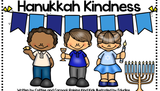 Use this Hanukkah Emergent Reader Set to help show kids all the differnet ways they can be kind during the 8 Nights of Hanukkah.