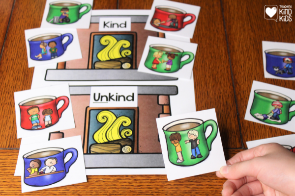 Use this kindness hot cocoa activity to help teach sel curriculum and character education....they're perfect for a winter themed center activity.