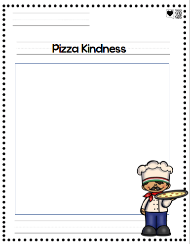 Use this Pizza Kindness to celebrate, reward and encourage more classroom kindness. 