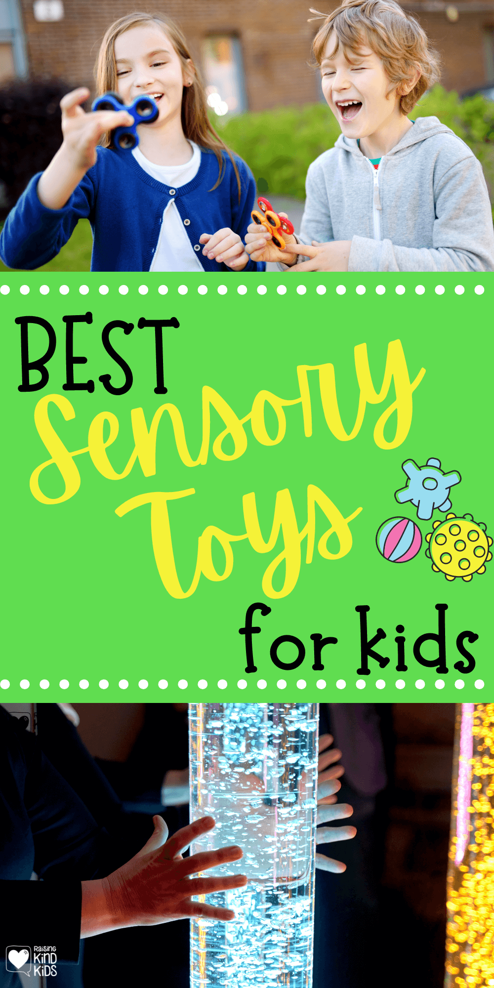 Best sensory toys and gifts for kids who are sensory seeking or who have spd (sensory processing disorder)