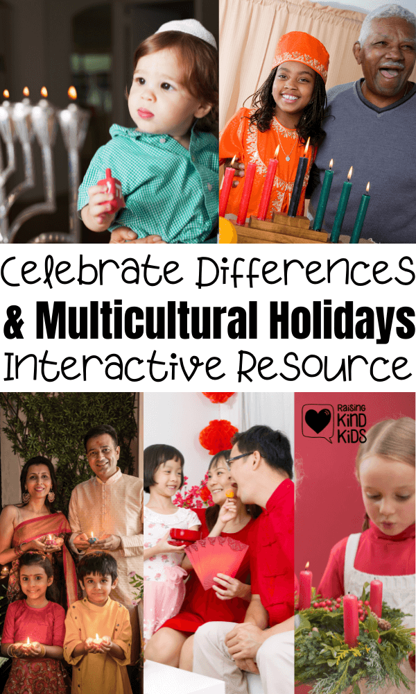 Celebrate our differences and learn about multicultural holidays with this interactive emergent reader set: We Celebrate Differently