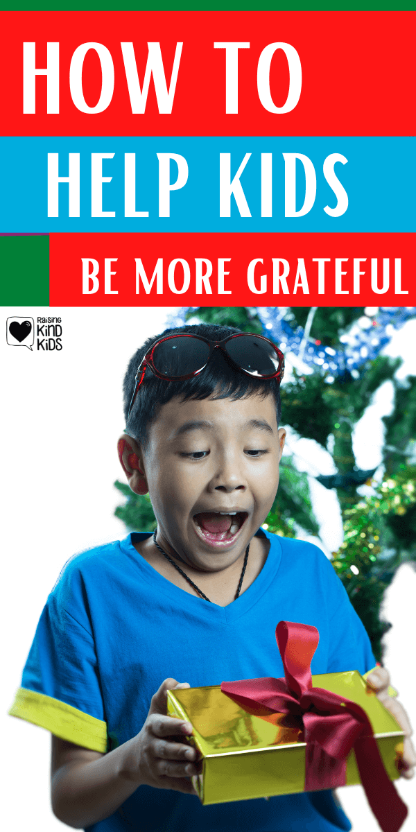 Help your kids be more grateful with this one tip to help your kids be more grateful, happier and kinder. #gratefulkids #gratitude #thankfulkids #gratitudeandhappiness #coffeeandcarpool #thanks