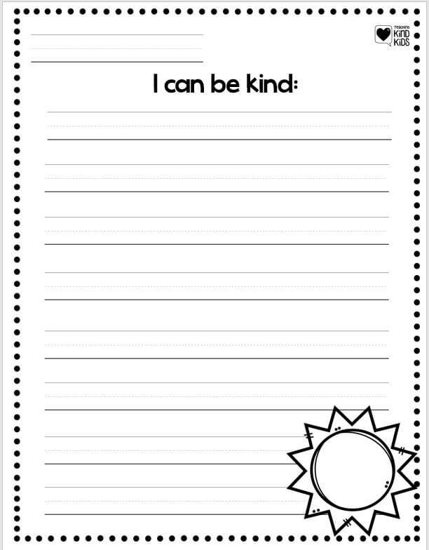 Use this summer themed game suns kind or unkind sort to help kids learn sel and character eeducation in the summer. 