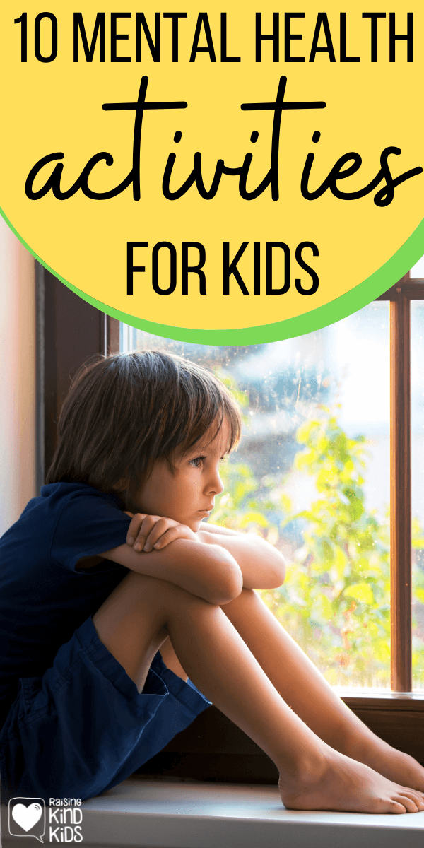 Use these 10 mental health activities for kids to improve their emotional health and help with depression, anxiety, and stress. 