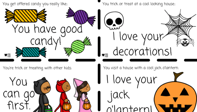These Halloween Kindness Role Playing Cards are perfect for intentionally teaching kids how to be kind and then giving them fun, hands on ways to practice that kindness.
