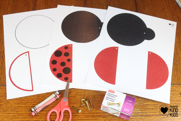 Lucky to be Your Friend LadyBug Craft and Creative Writing
