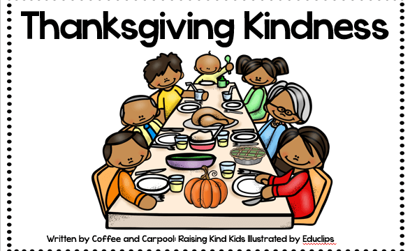Use this Thanksgiving Kindness Emergent Reader to talk about all the ways to show kindness this Thanksgiving.