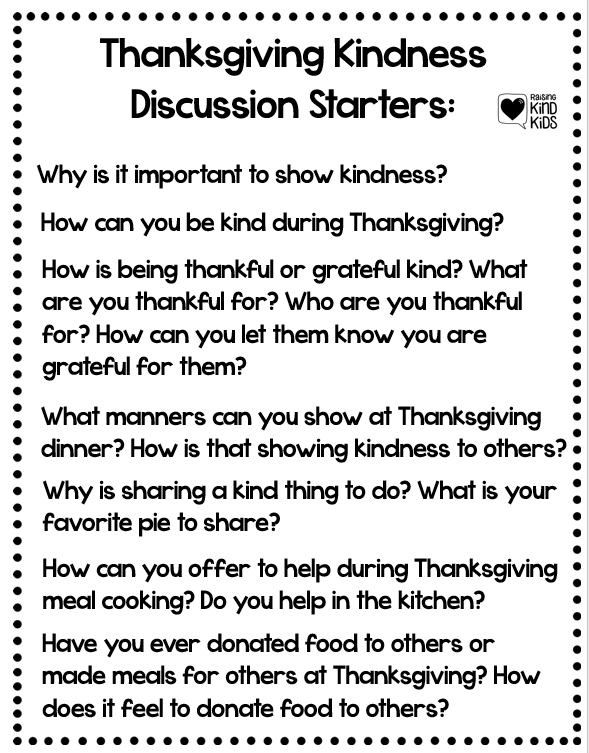 Use this Thanksgiving Kindness Emergent Reader to talk about all the ways to show kindness this Thanksgiving. 