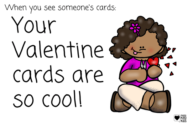 Use these Valentine's Day kindness Role playing cards to practice being kind in February. p