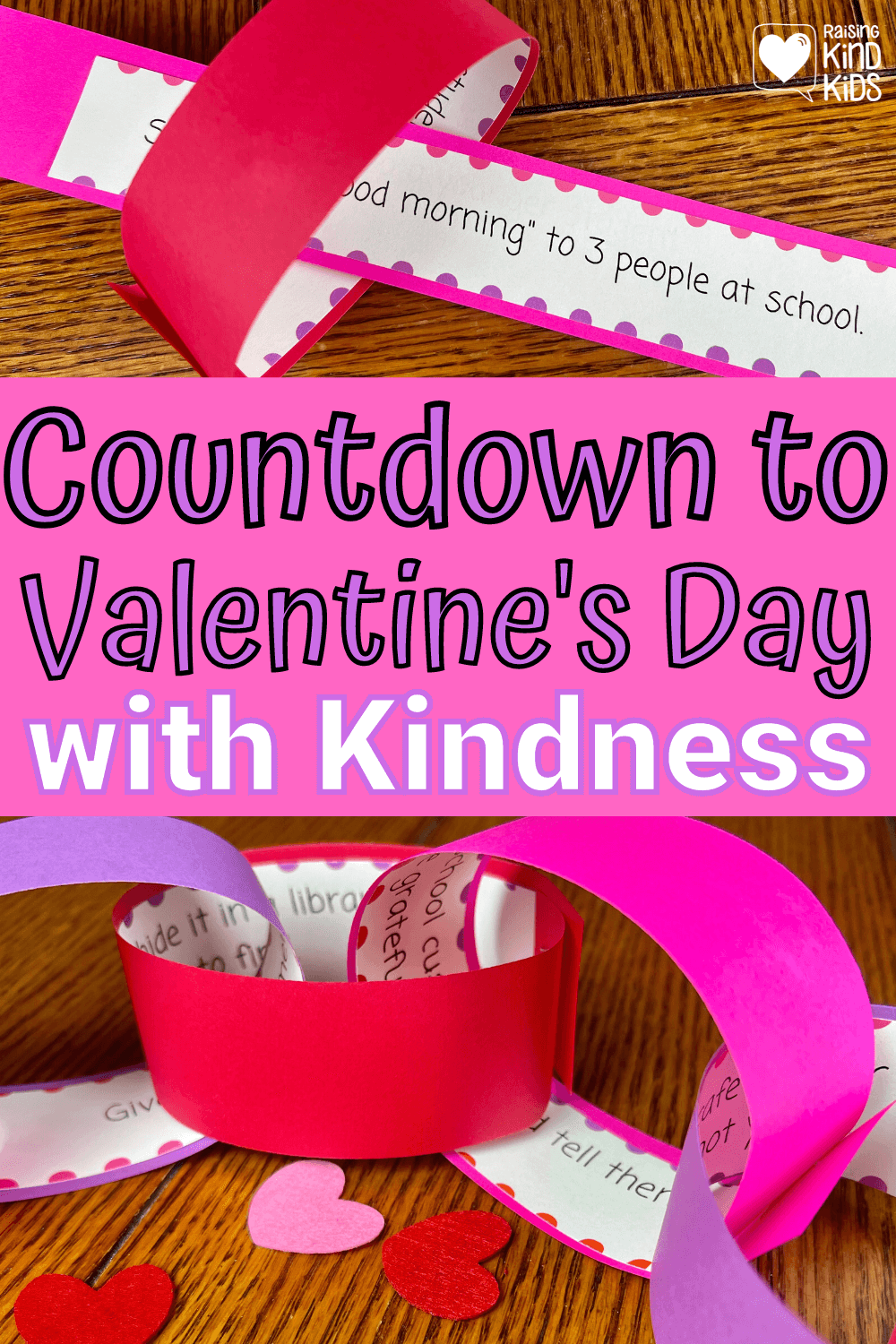 Use this countdown calendar to Valentine's Day as you spread kindness each day with these simple acts of kindness.