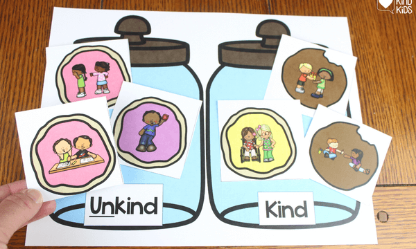 Use this Kindness Cookies Kind or Unkind Sort to help students determine what is kind and what is not during this sel center activity. 