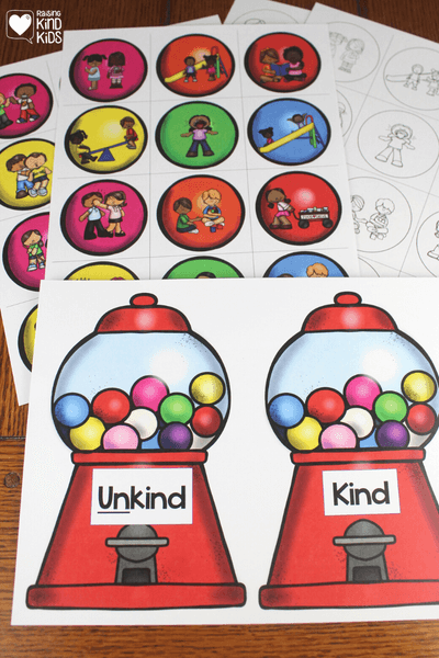Use the kindness bubble gum activity to teach sel curriculum in a fun, hands-on way. 