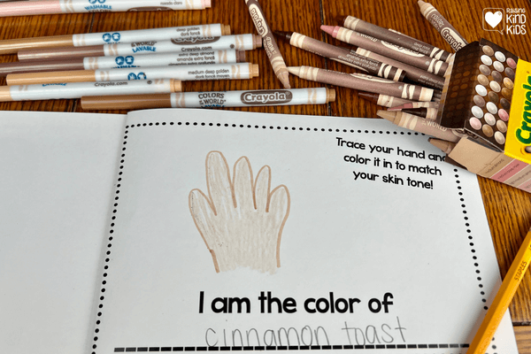 Use this We are all Shades of Brown Emergent Reader to celebrate our differences and our different skin colors.