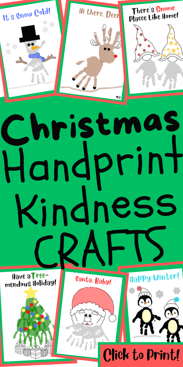 Use these Christmas handprint kindness Crafts as a way to celebrate Christmas and spread some kindness in your community. 